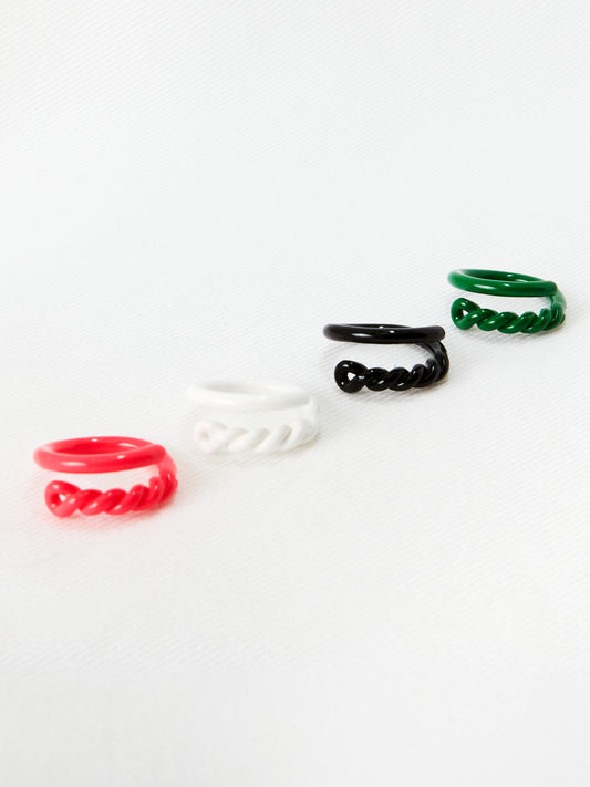 Funky Twist ring (6 Colors)