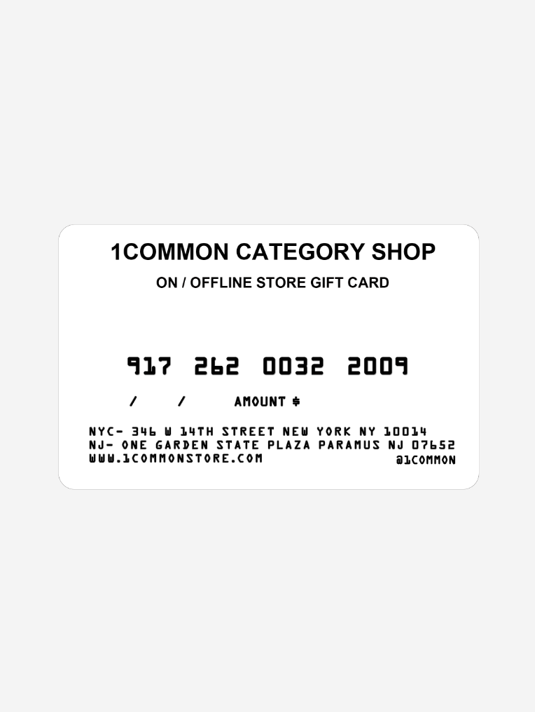 1 Common Category Shop Gift Card