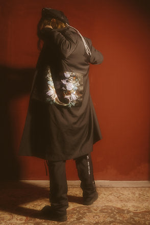 Classic Printing Blazer (Black)