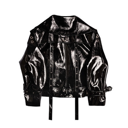 Motorcycle PU Jacket (Black)