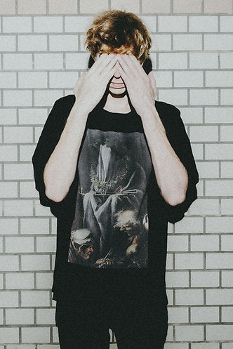 Oil painting T-shirt (Black)