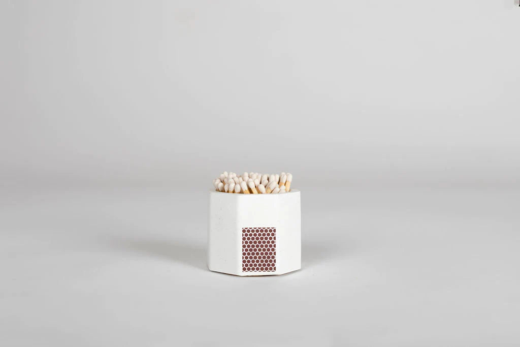 Tenn Prairie White Match Holder w/ Striker and White Matches