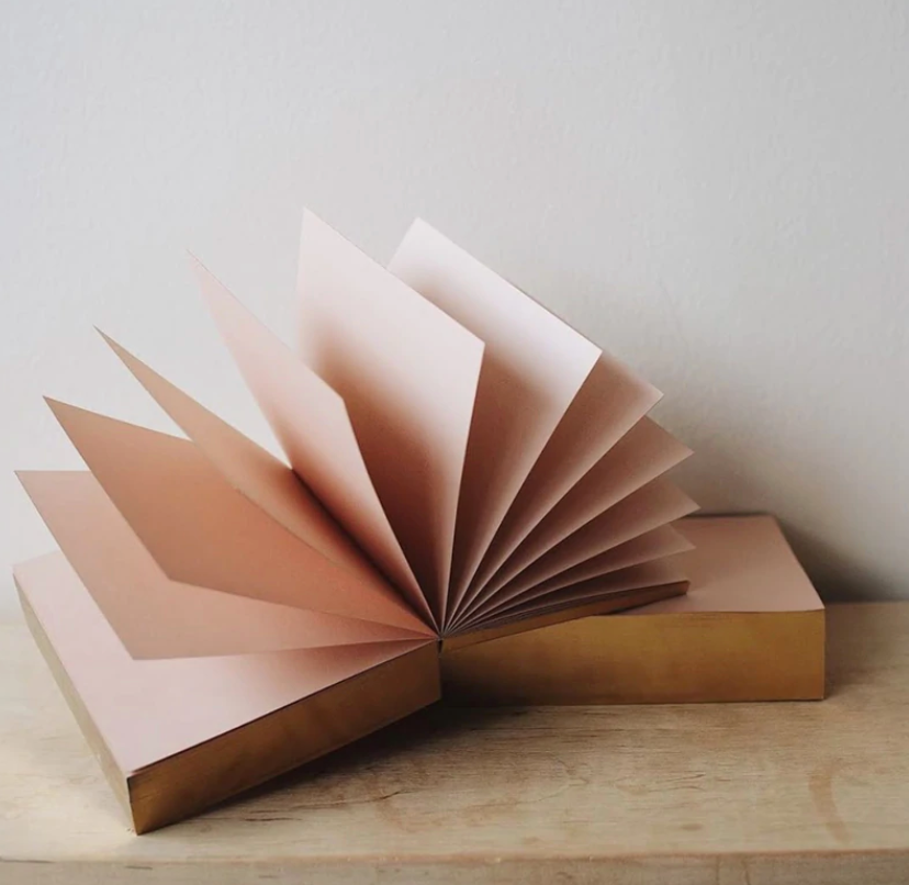 Colorpads: Blush with gold edging