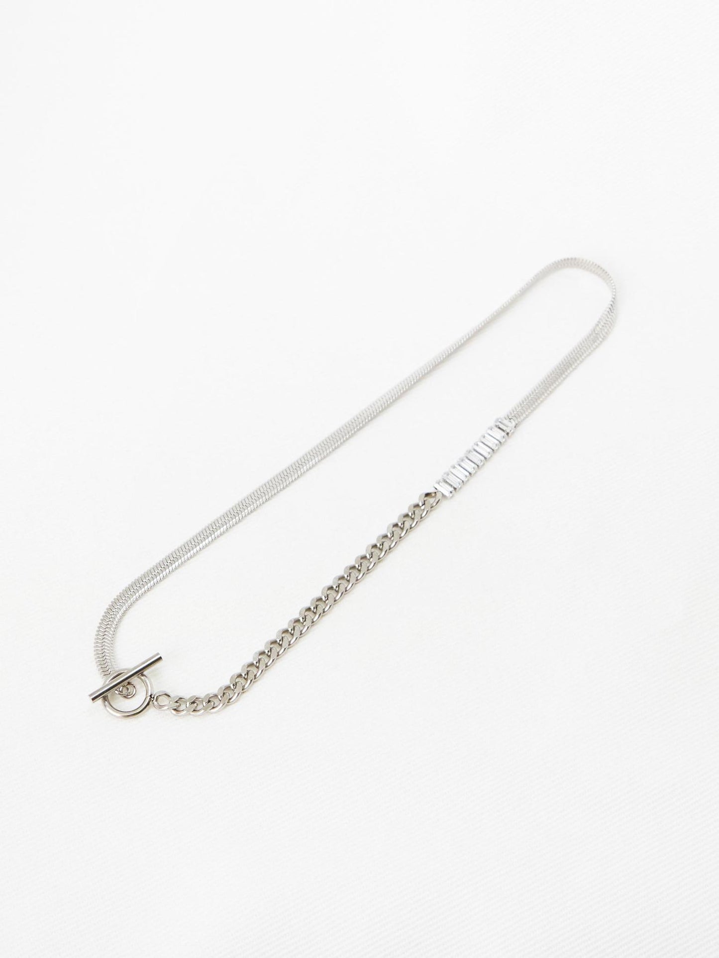 Duet Snake Chain Necklace