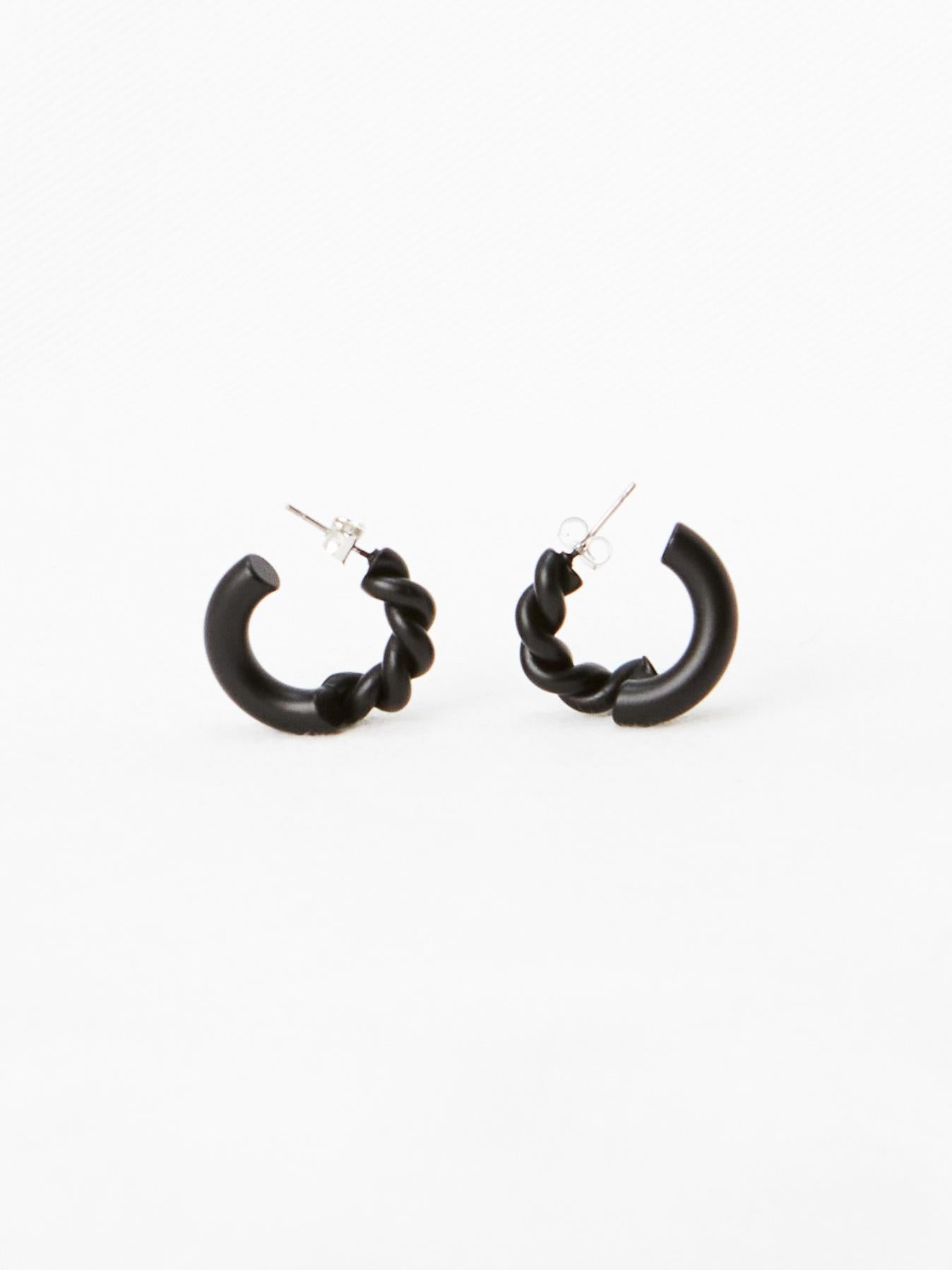 Twisted Hoop Earrings