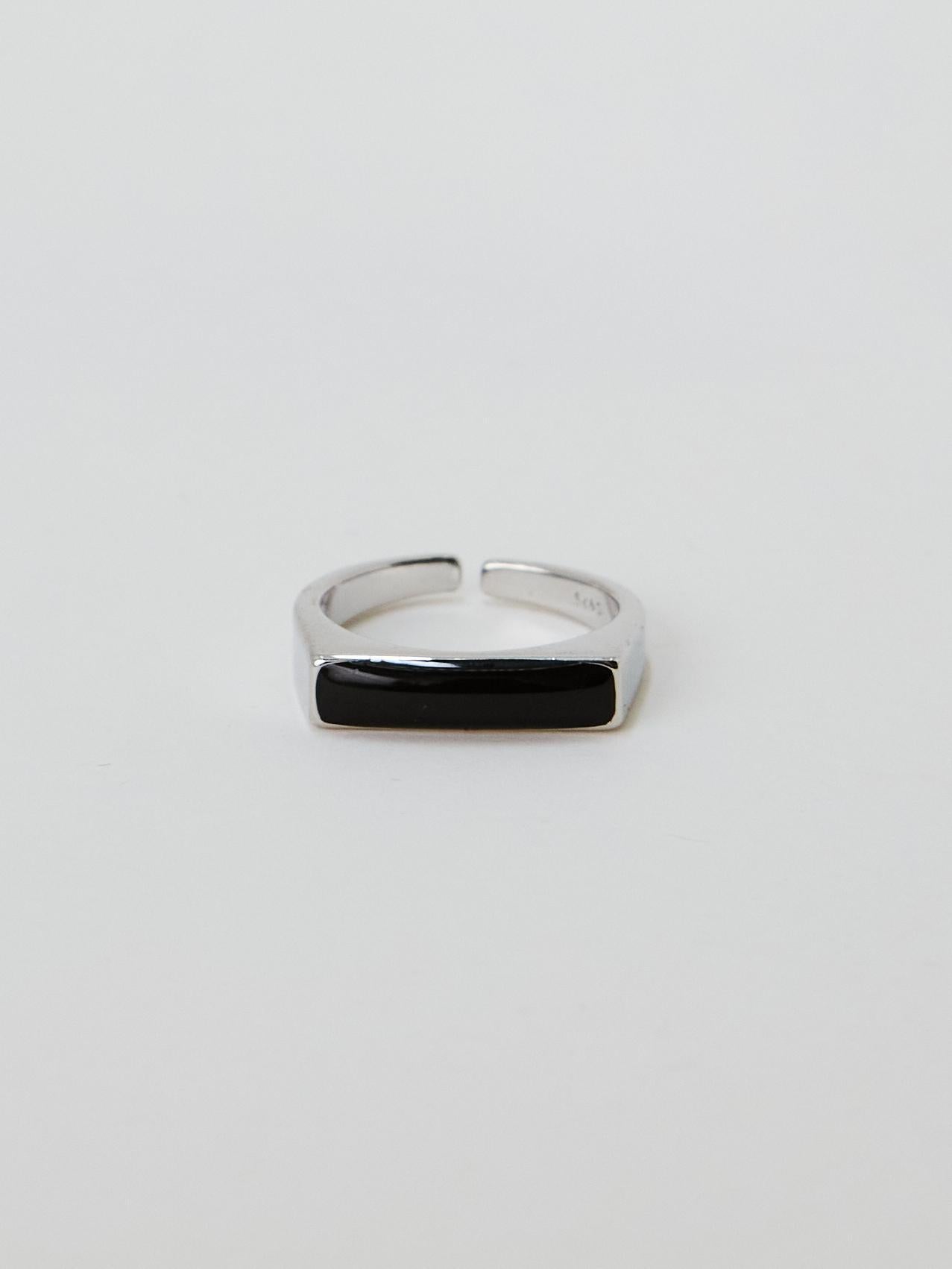 The Black Line Ring