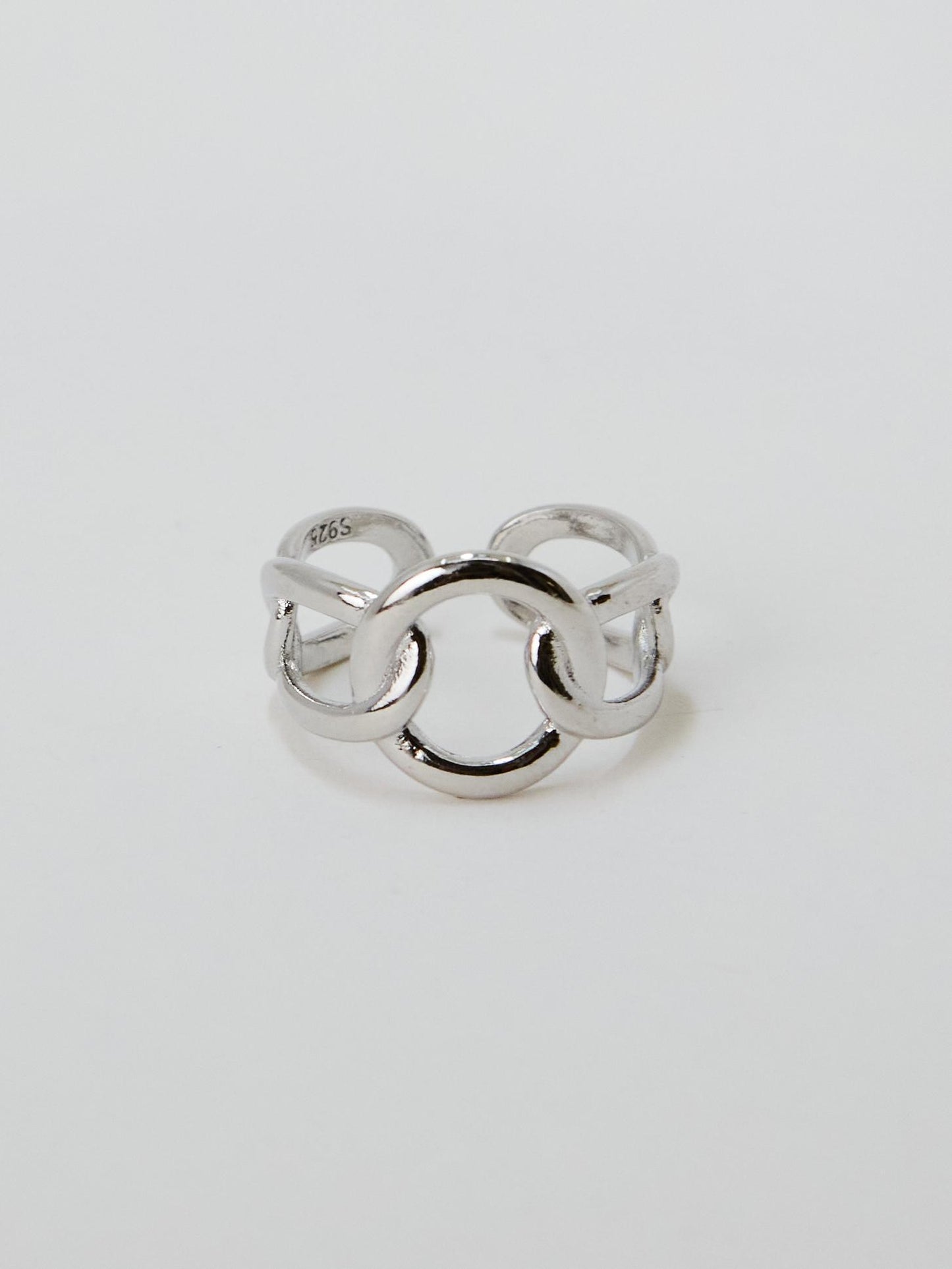 Silver Chain Ring