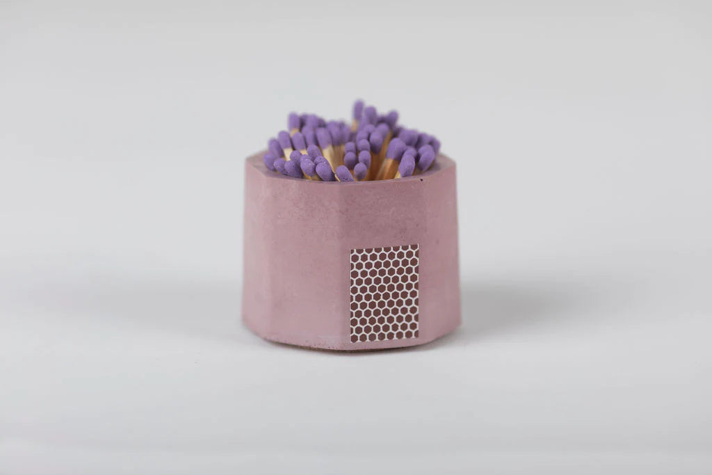 Tenn Prairie Acai Match Holder w/ Striker and Purple Matches
