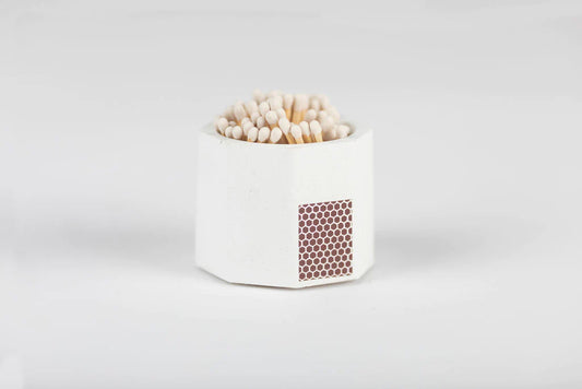 Tenn Prairie White Match Holder w/ Striker and White Matches