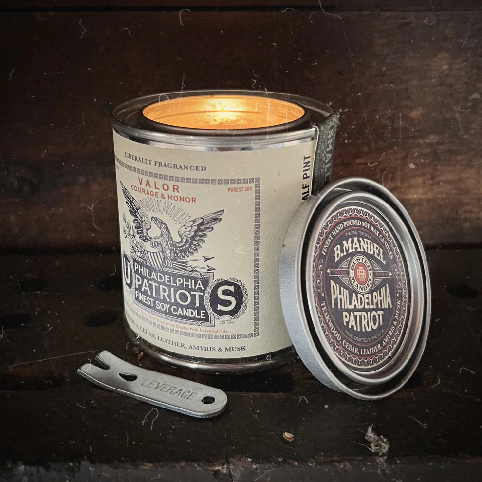 Buster Mandel Candle (Philadelphia Patriot)