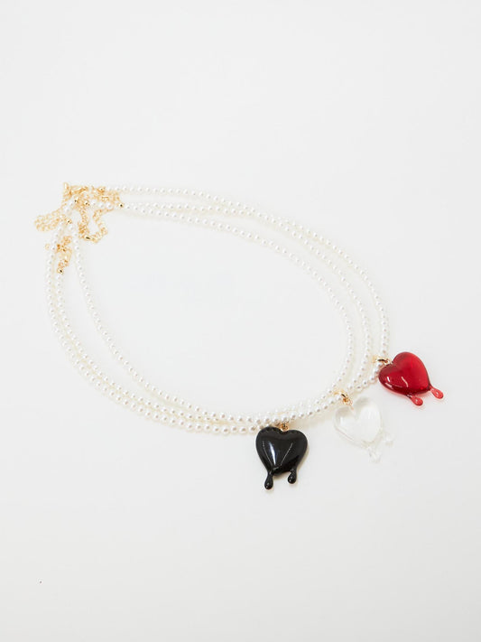 Heart Candy Necklace (3colors)