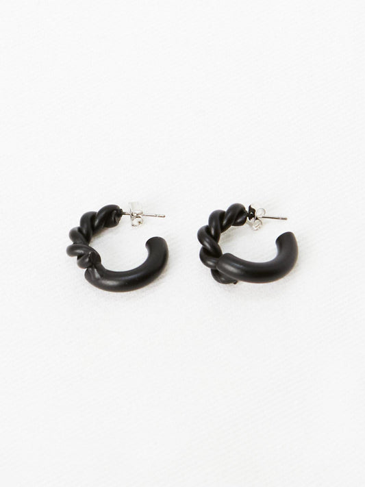Twisted Hoop Earrings