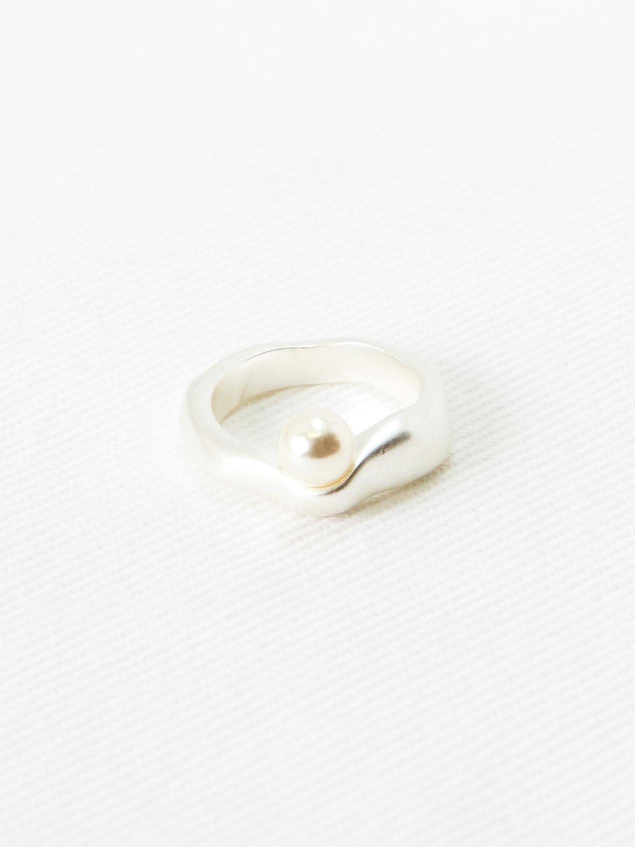 Pearl Matte Ring (2color)