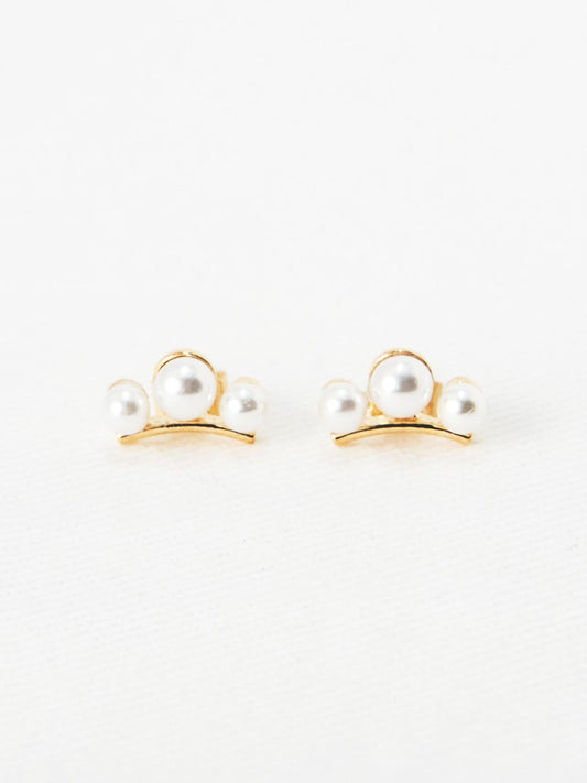 Pearl Trio Earring