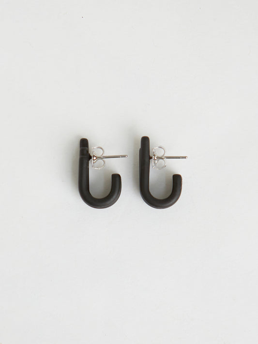 Black Hook Earrings