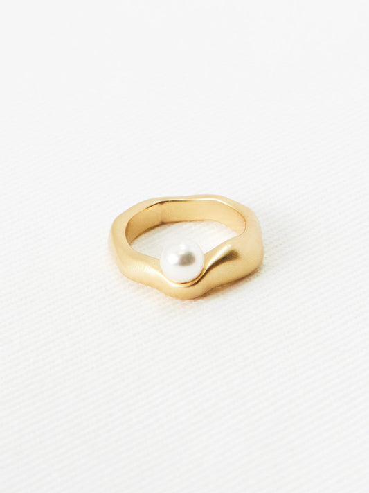 Pearl Matte Ring (2color)