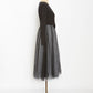 Tulle polka dot dress