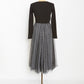 Tulle polka dot dress