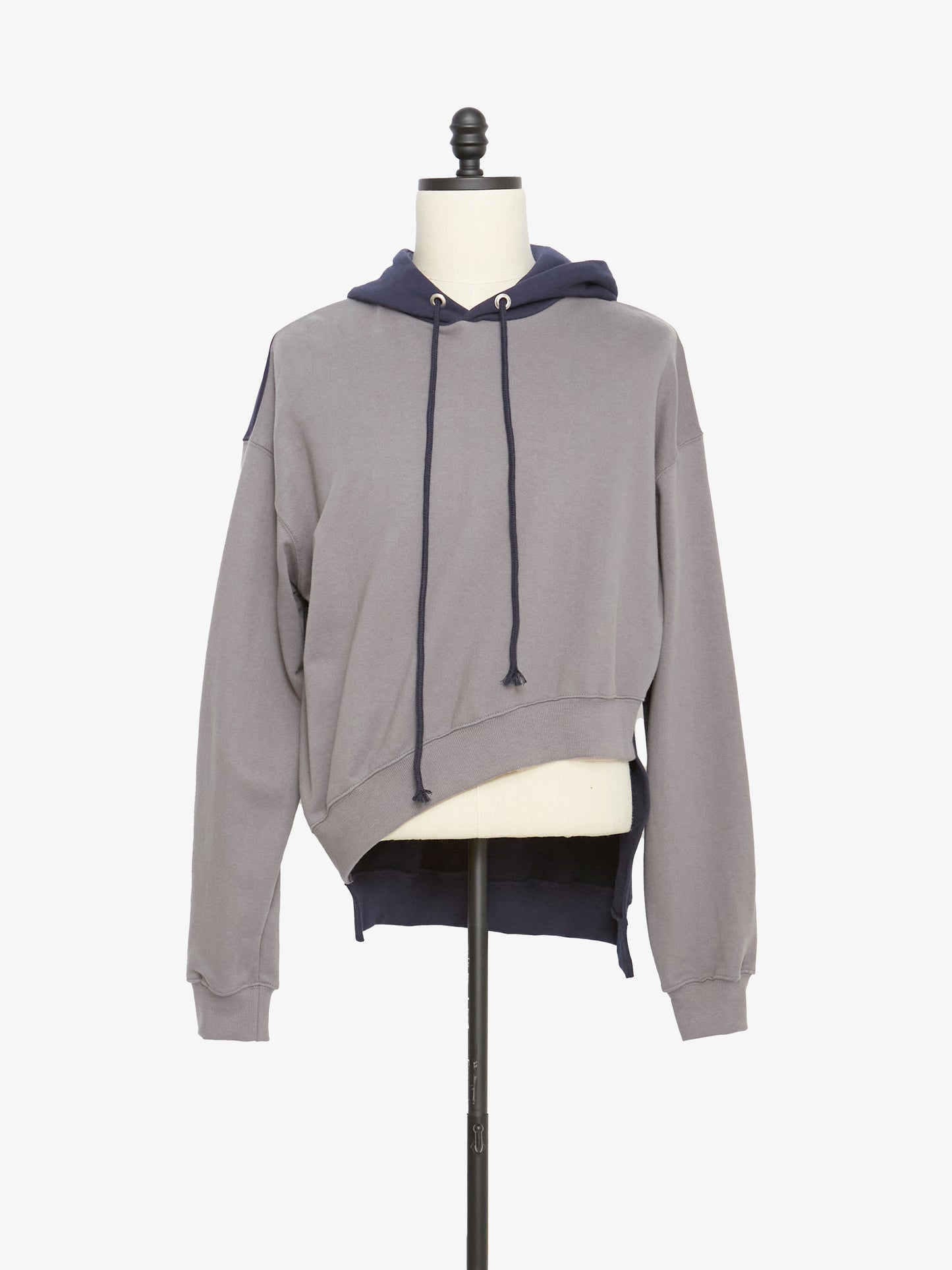 Unbalanced Hoodie (Grey)