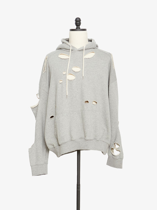 The Distressed Hoodie (Grey)