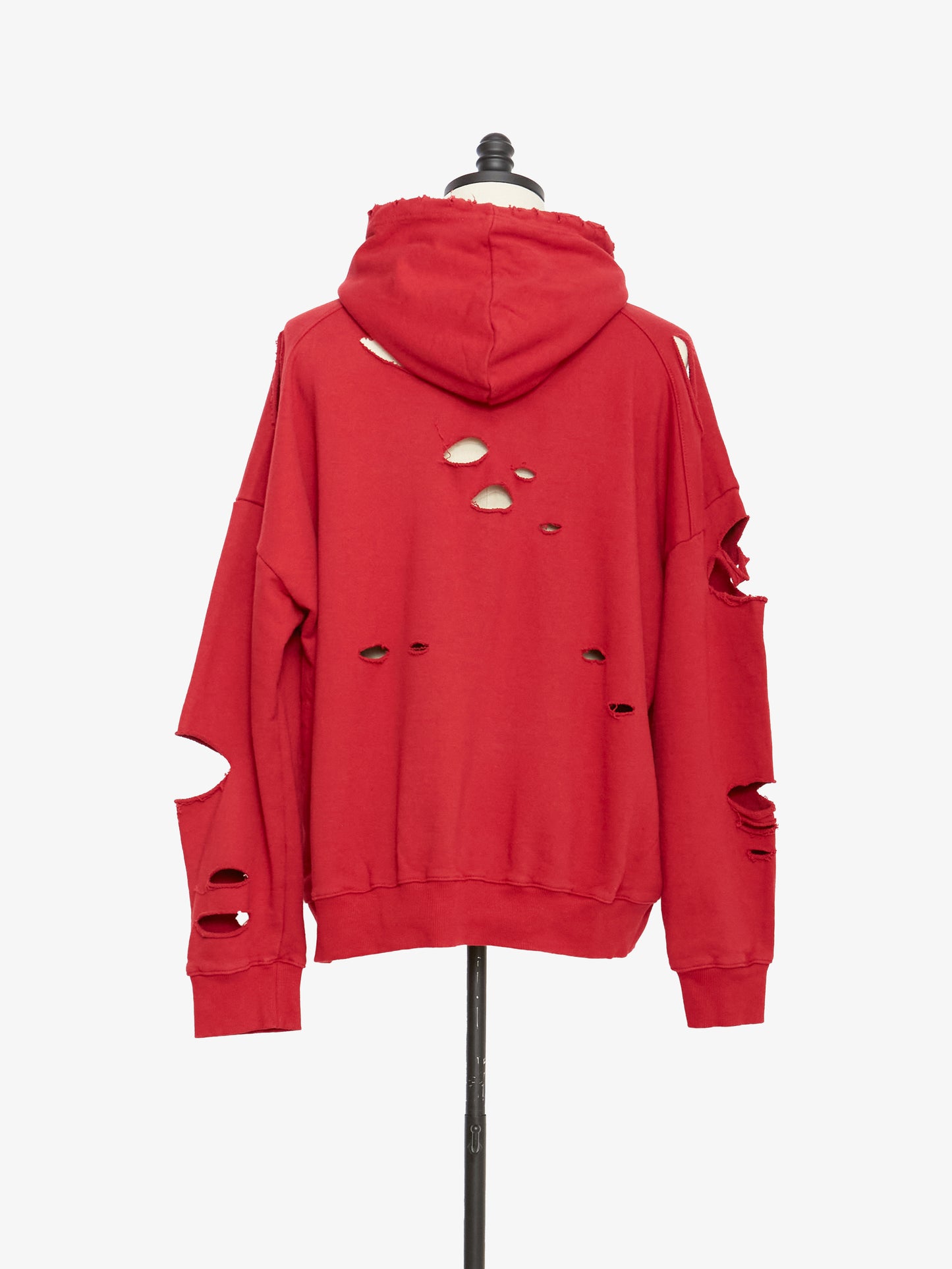 The Distressed Hoodie (Red)