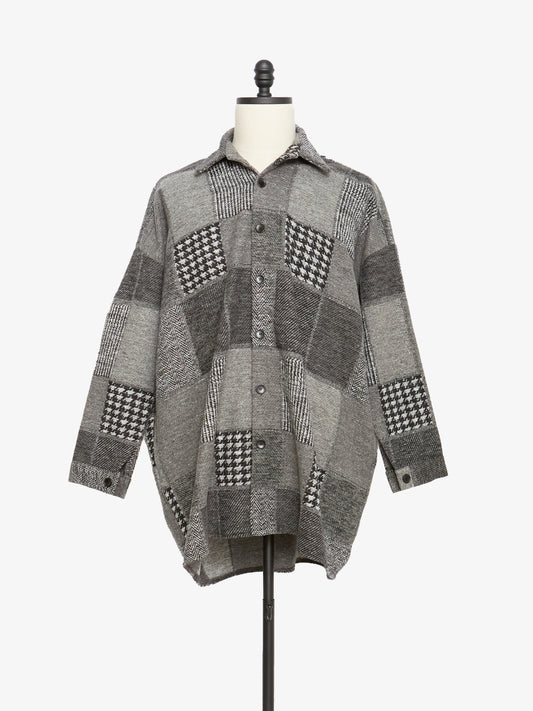 Checkerboard Jacket (Grey)