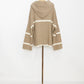 Cozy knit hoodie (Beige)
