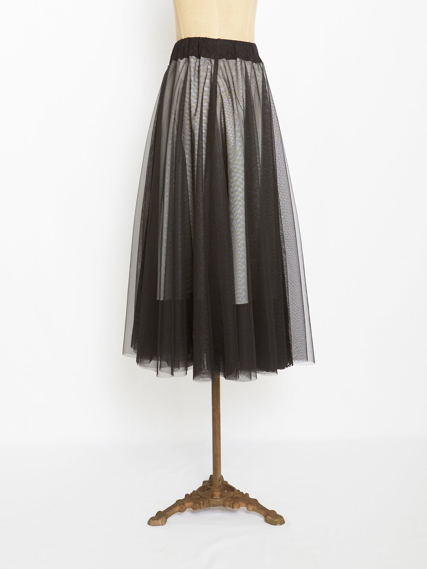The Black Tulle Skirt