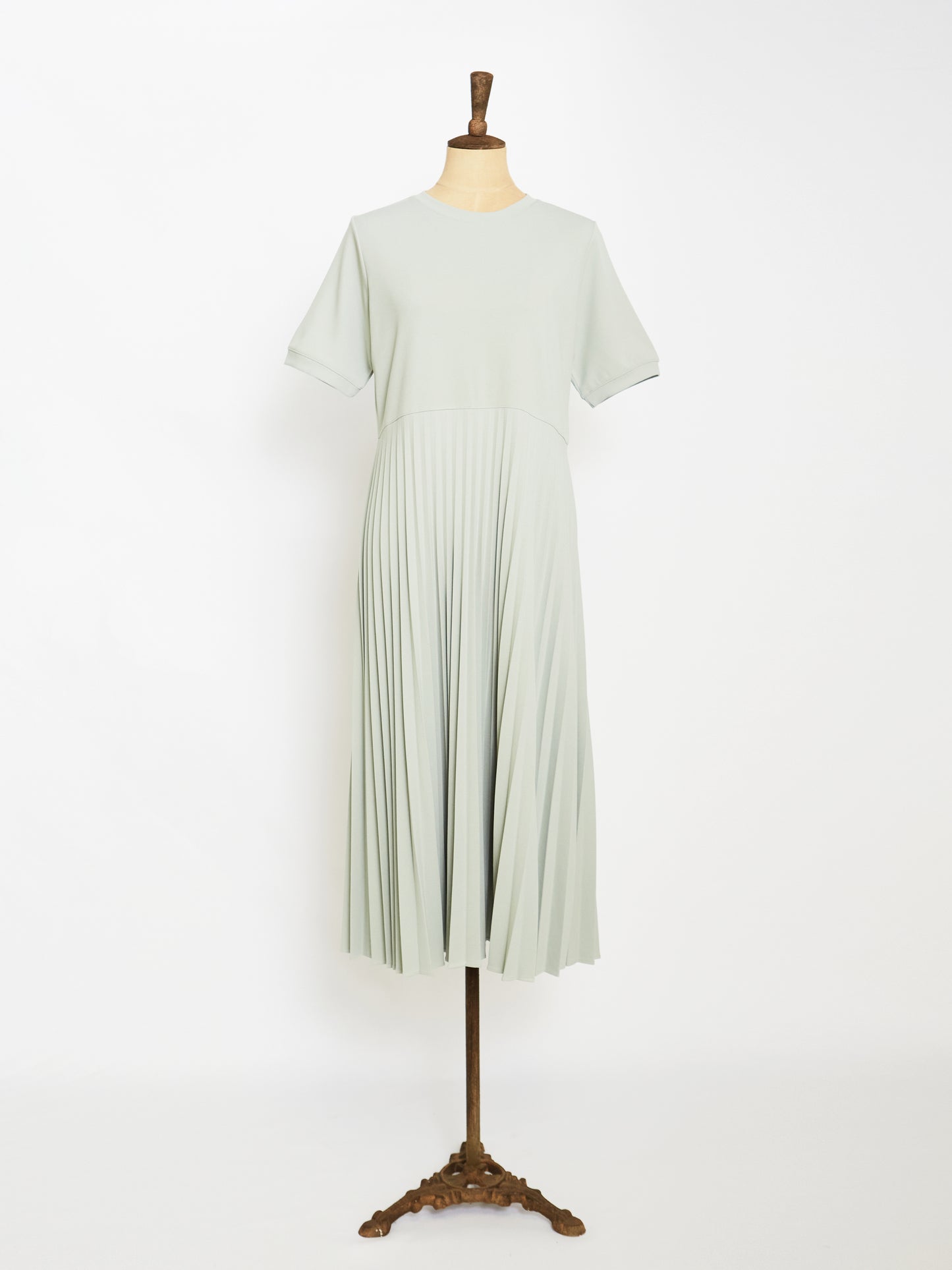 Span Long Dress (Mint)