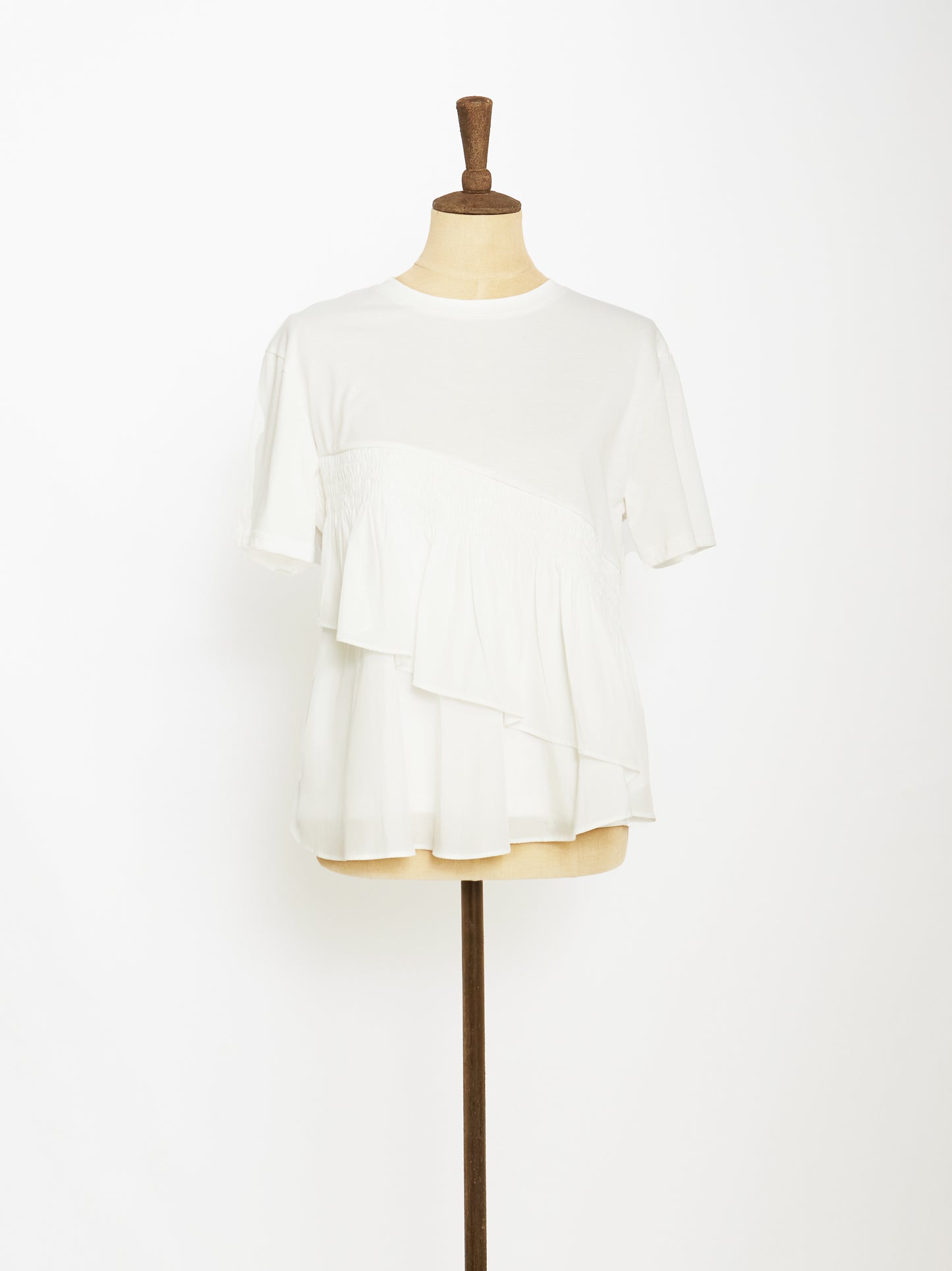 Flare Point Top (White)