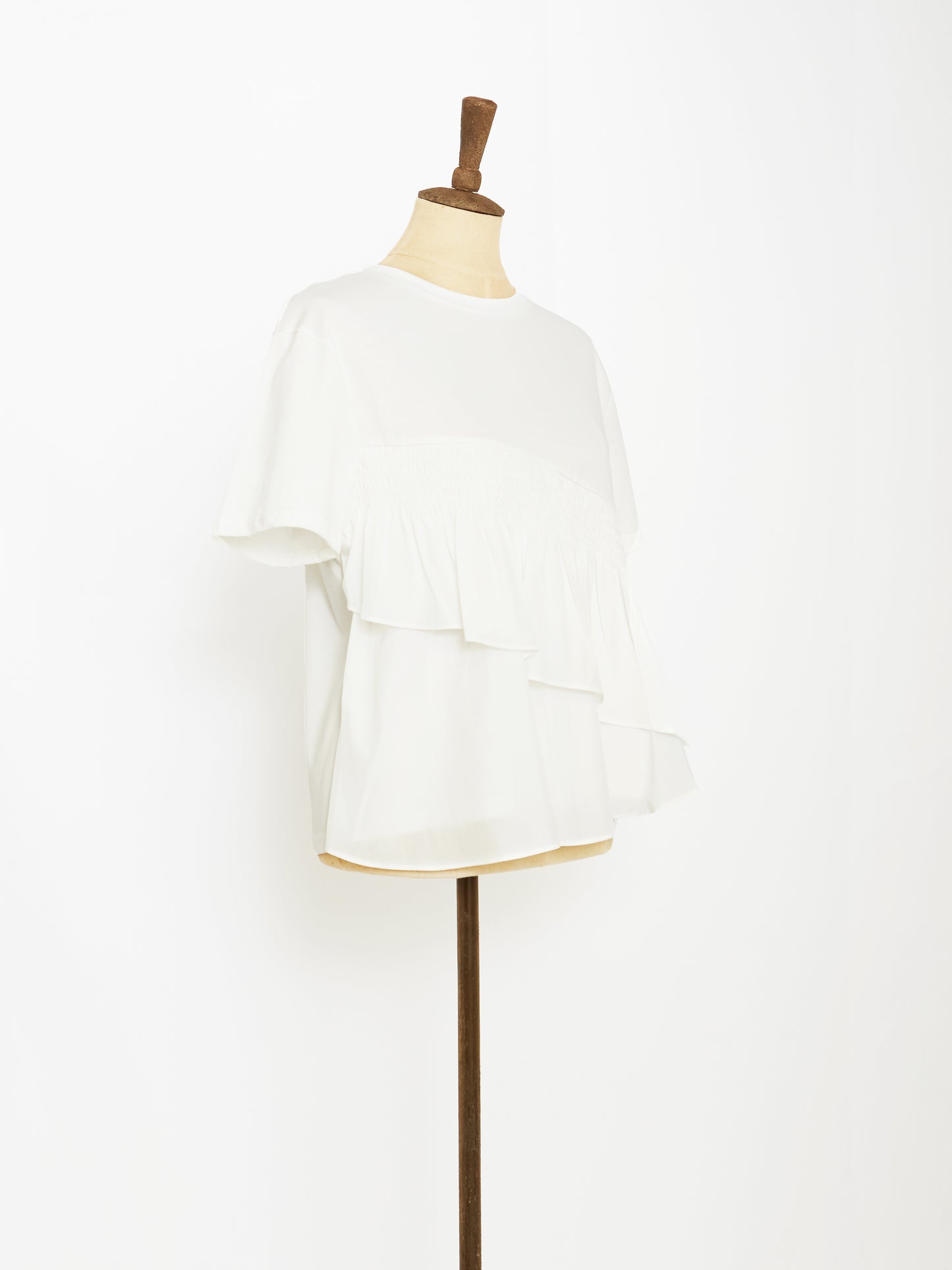 Flare Point Top (White)