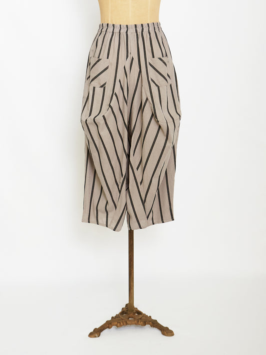 Stripe Volumed Pants