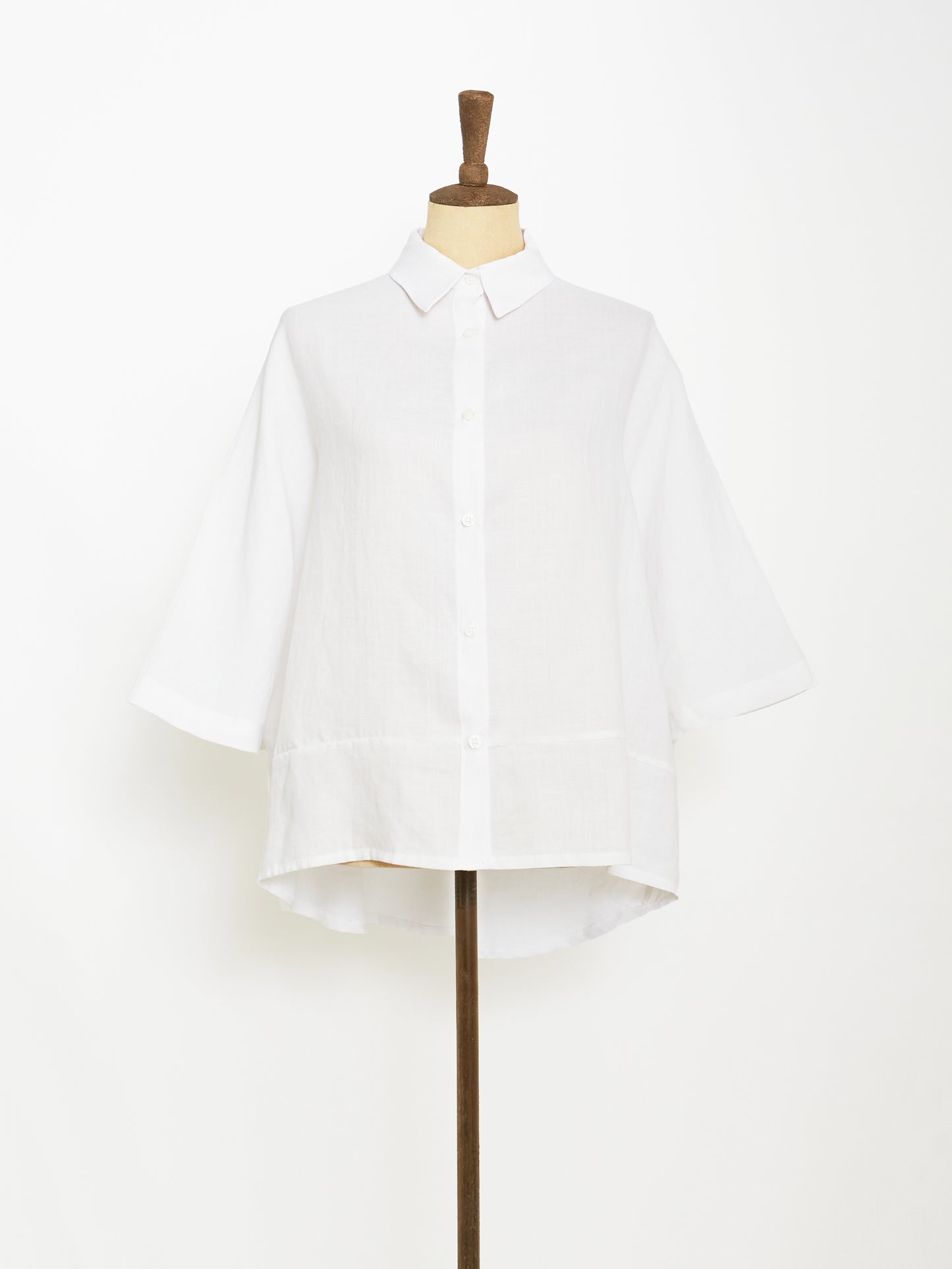 The Pure Linen Shirts (White)