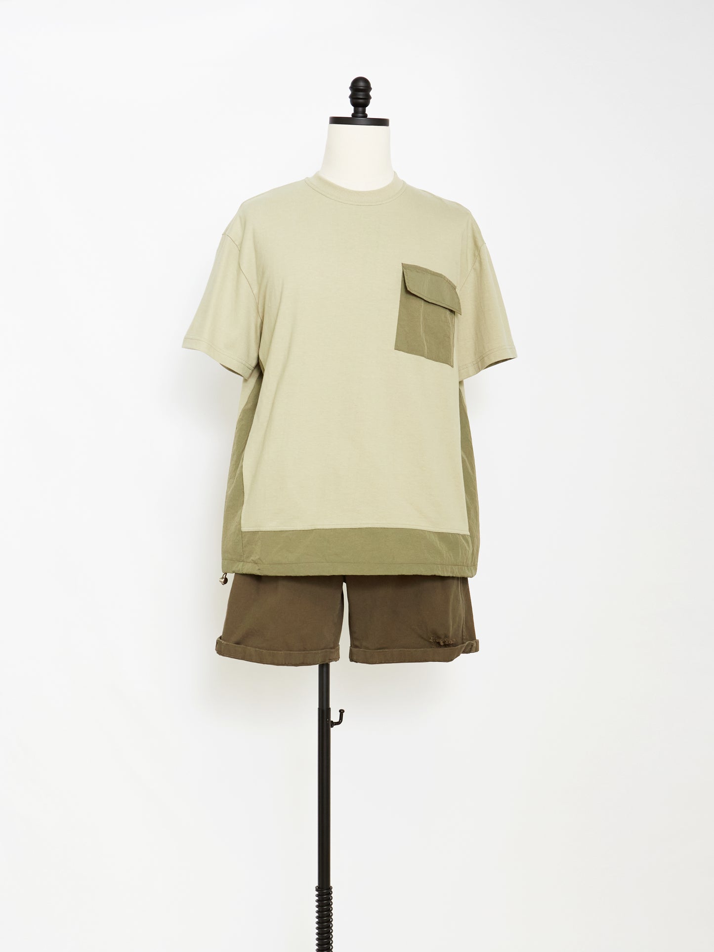 The Distressed Shorts (Khaki)
