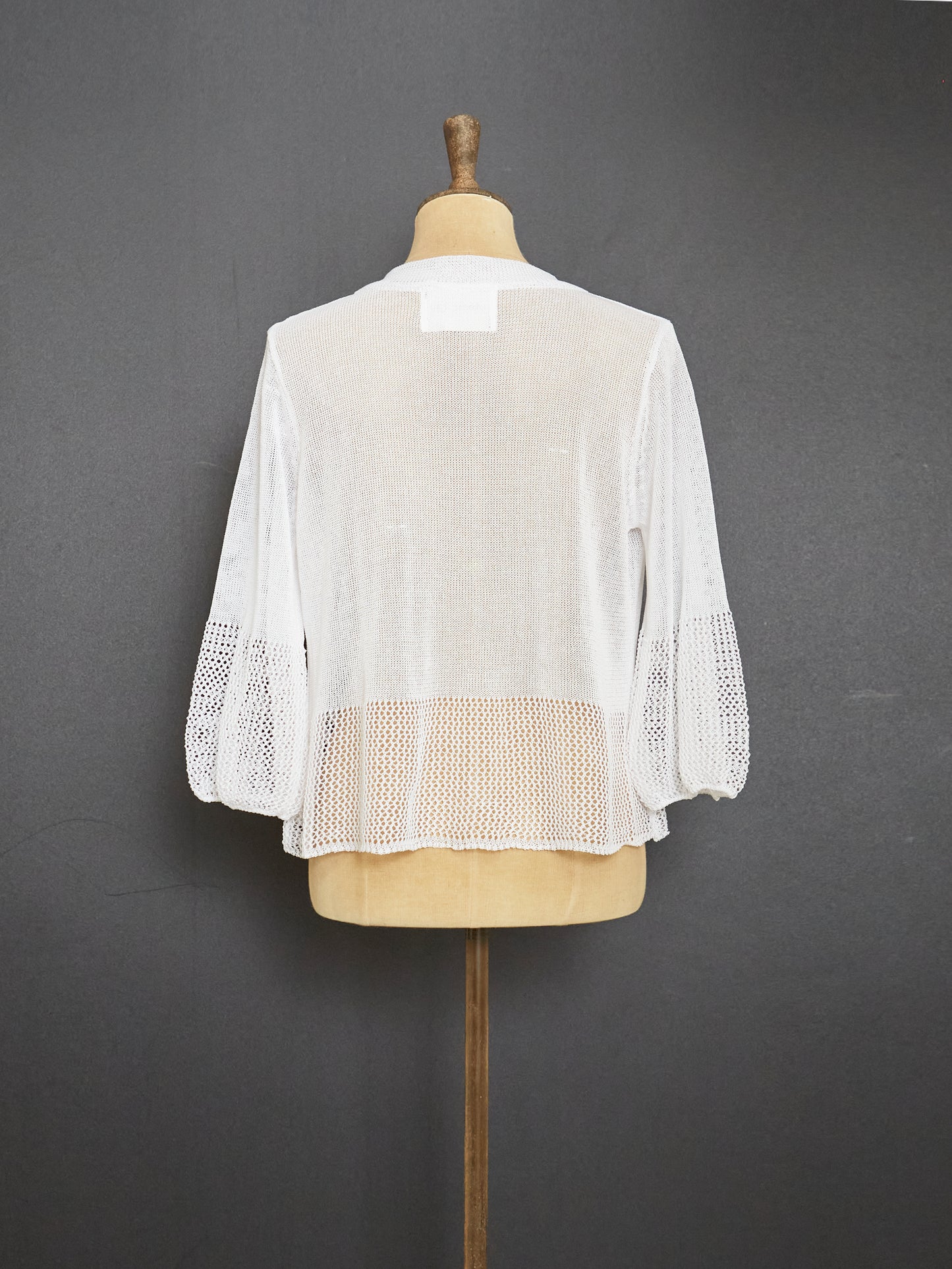 The Knit Cardigan (White)