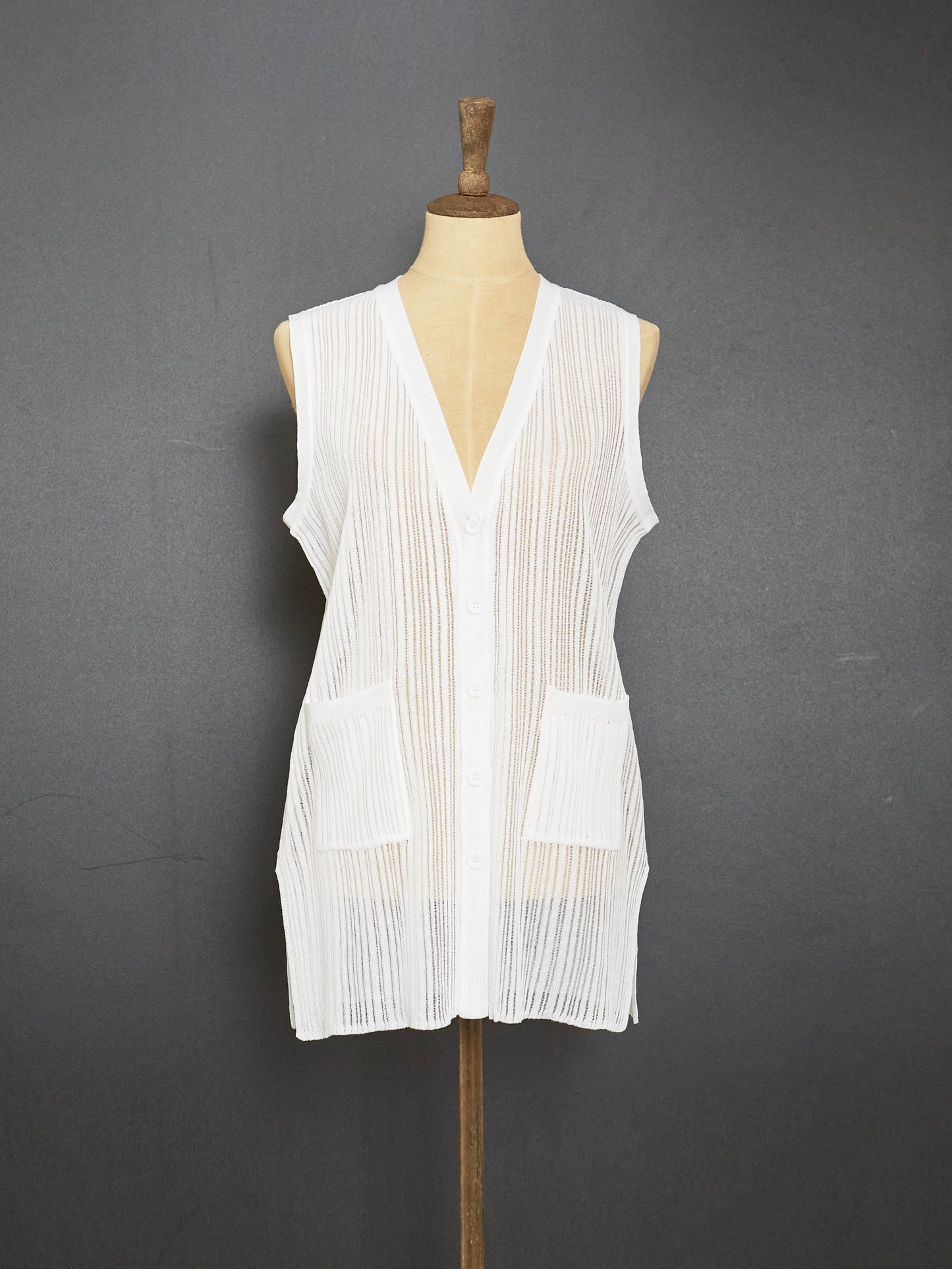 Summer Thin Vest (White)