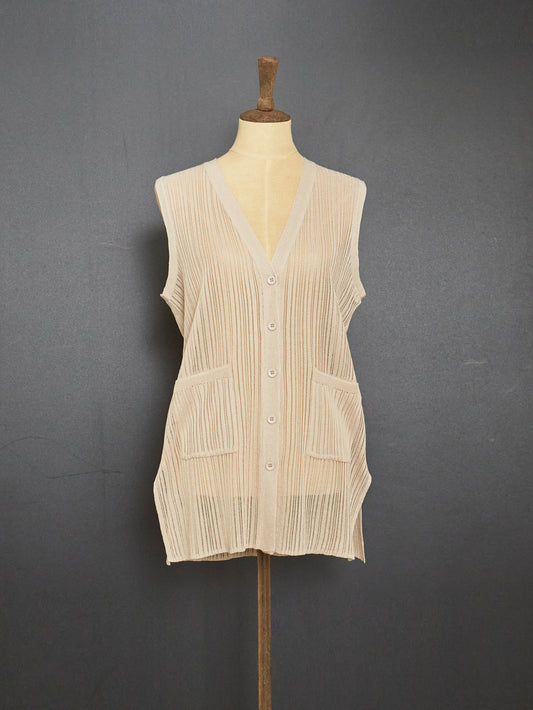 Summer Thin Vest (Beige)