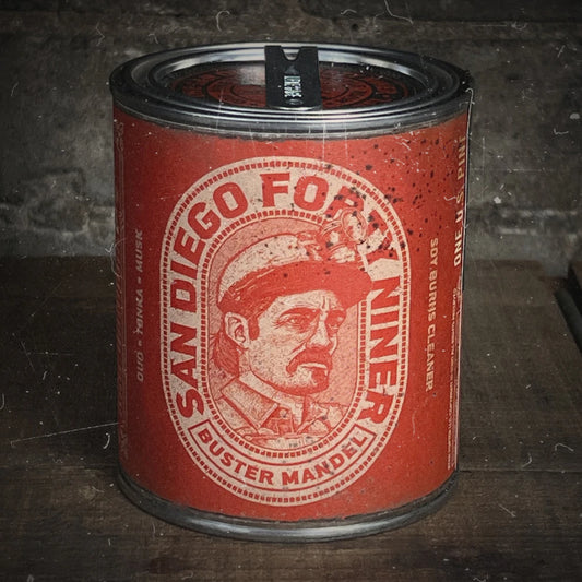 Buster Mandel Candle (San Diego Forty Niner)