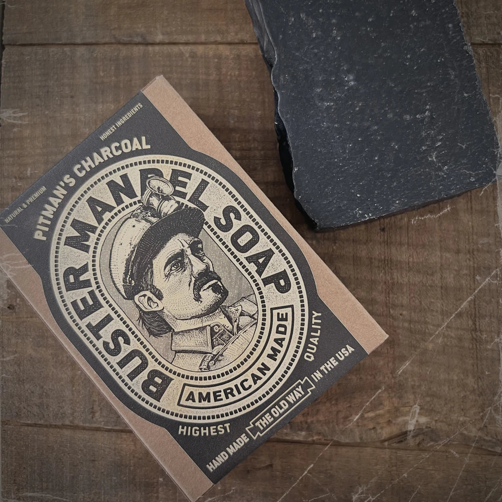 Buster Mandel Soap (Pitman's Charcoal)