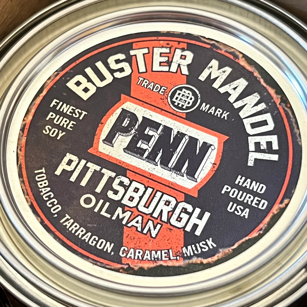 Buster Mandel Candle (Pittsburgh Oilman)