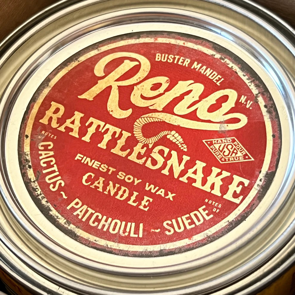 Buster Mandel Candle (Reno Rattlesnake)