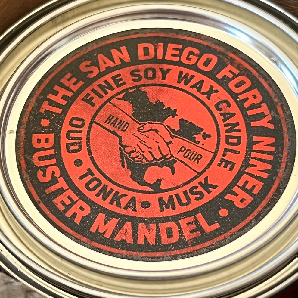 Buster Mandel Candle (San Diego Forty Niner)
