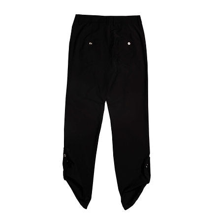 Ribbon Tapered Trousers (Black)
