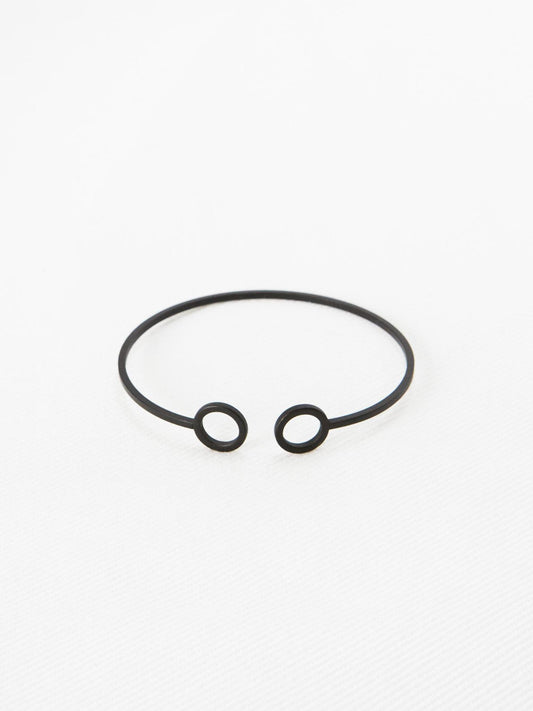 Double Circle Cuff Bracelet