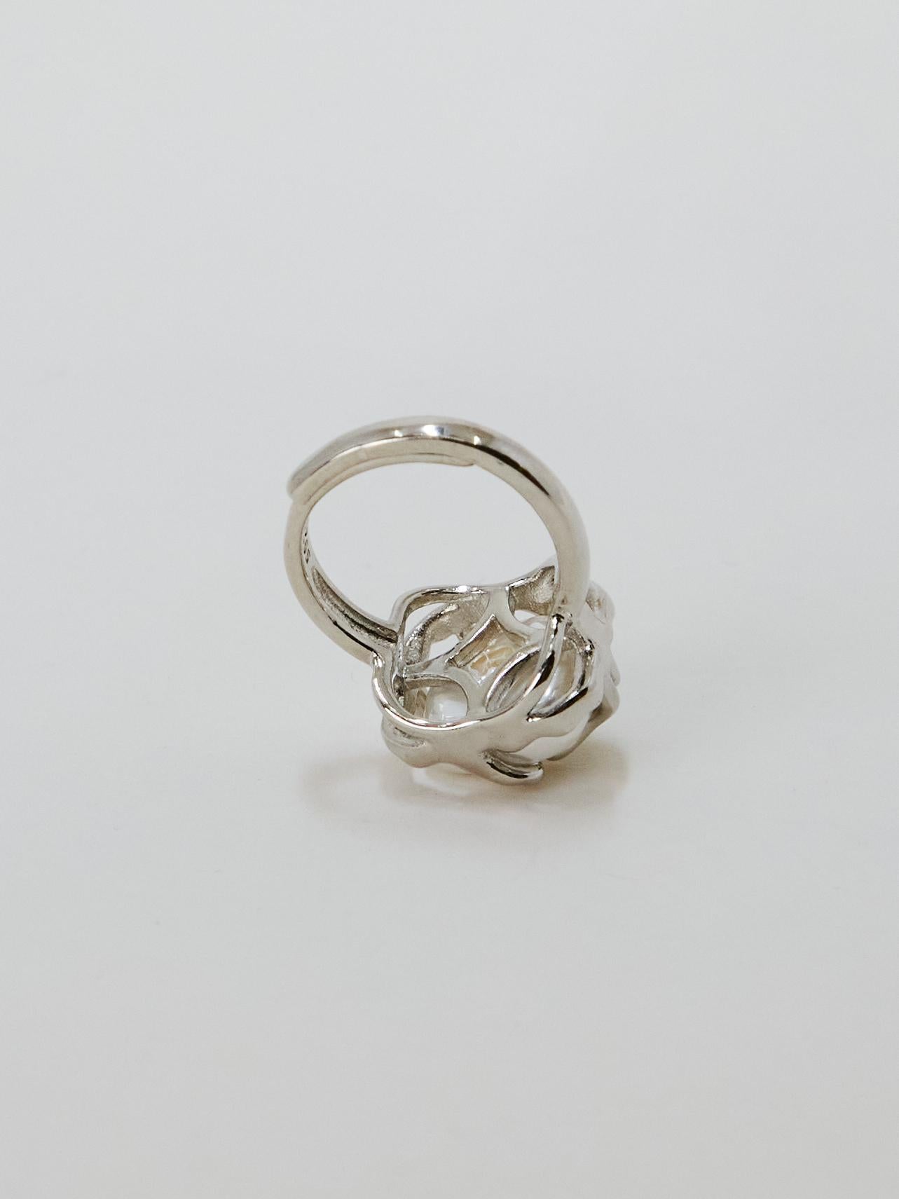 Stone Silver Ring