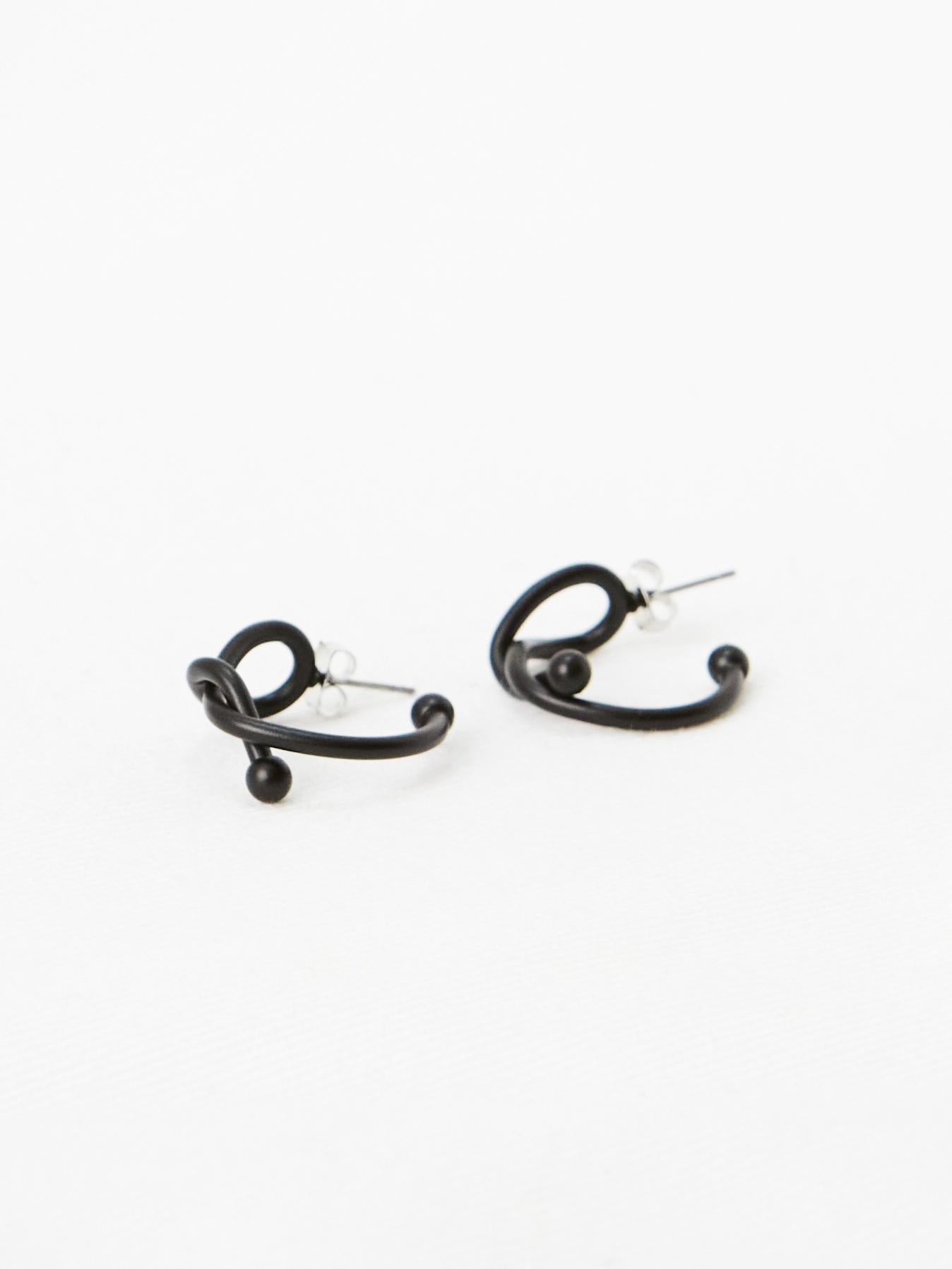 Abstract Curve Earrings